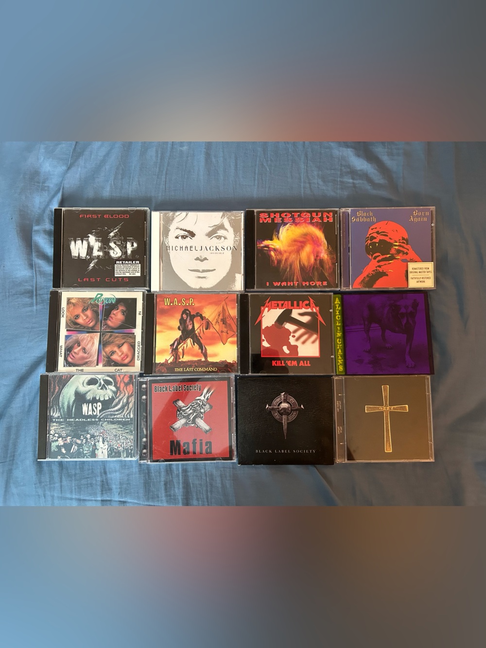 Big Lot Of Vintage CDS 80s 90s - Metallica Alice In Chains Black Sabbath Ozzy